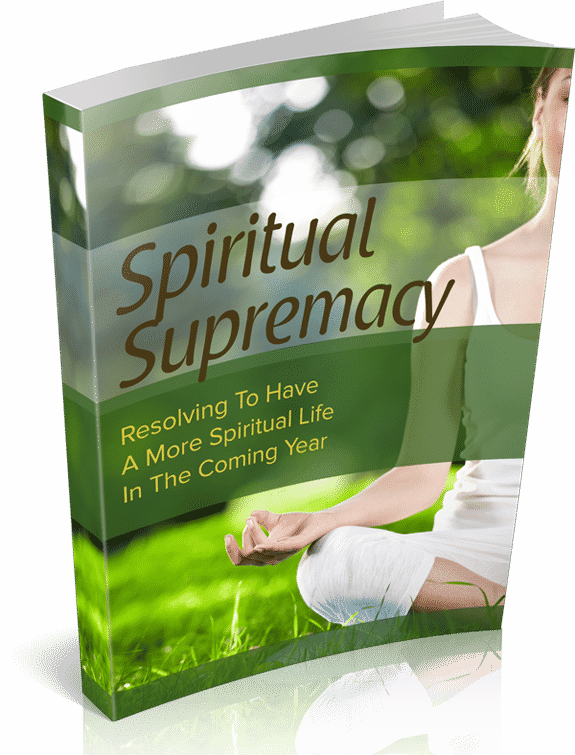 Spiritual Supremacy digital PLR guide with spirituality basics, oneness, and mantras