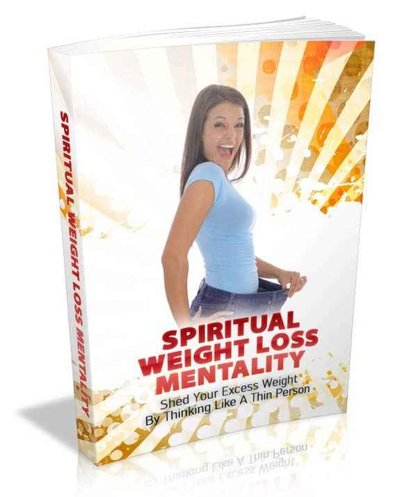 Spiritual weight loss mindset ebook with resell rights for health and business success