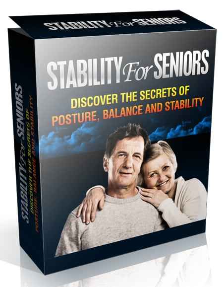 Complete PLR package for senior balance and stability: eBook, website, banners, graphics, and more