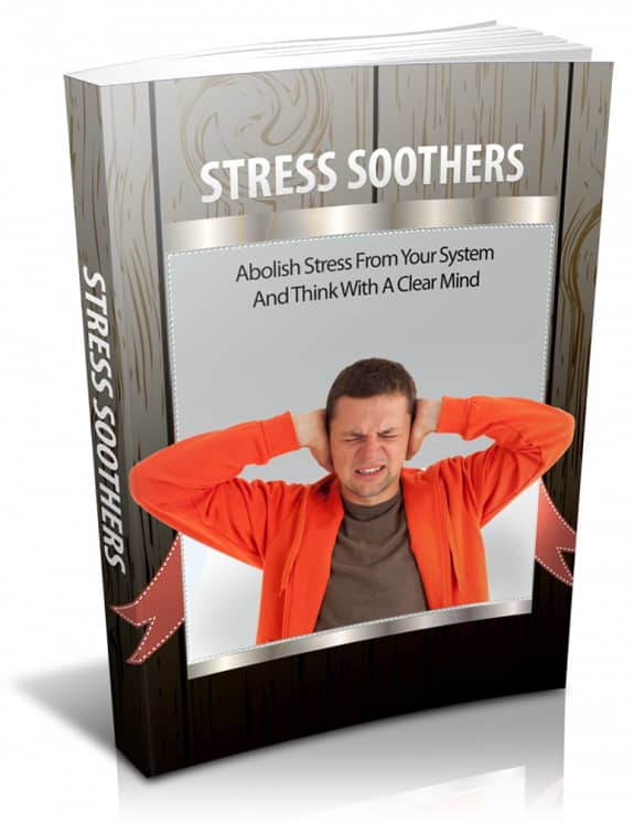 Stress Soothers digital guide for peace and calmness with PLR MRR resell rights