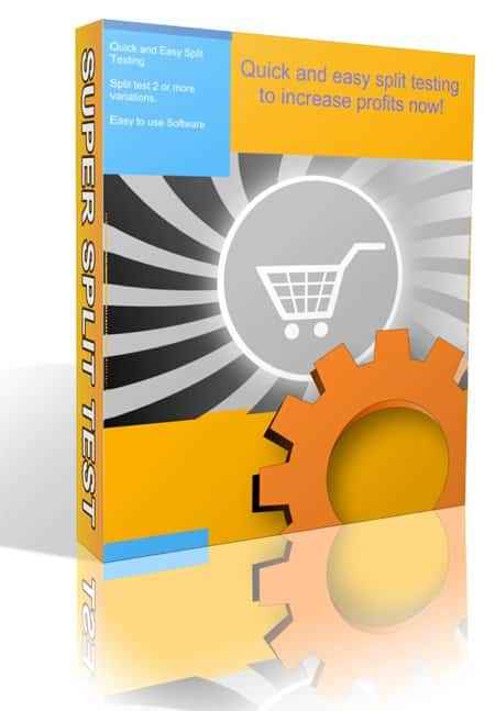 Super Split Test digital download software for A/B testing landing pages and sales pages