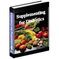 Supplements for Diabetics – digital guide with PLR MRR resell rights for diabetes management