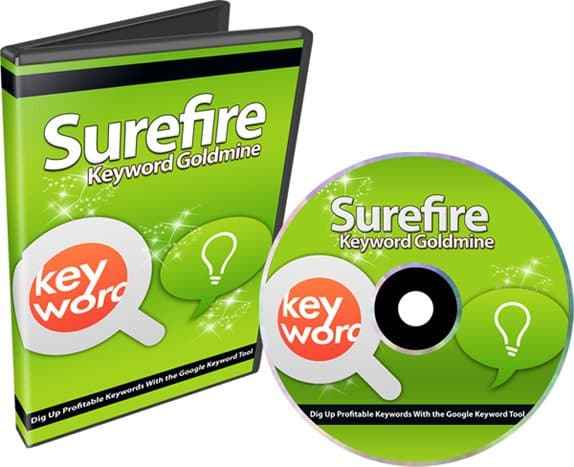 Surefire Keyword Goldmine – digital keyword research training video course with PLR MRR resell rights