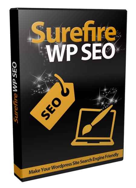 Surefire WordPress SEO video series cover image showing ranking tools and WordPress logo