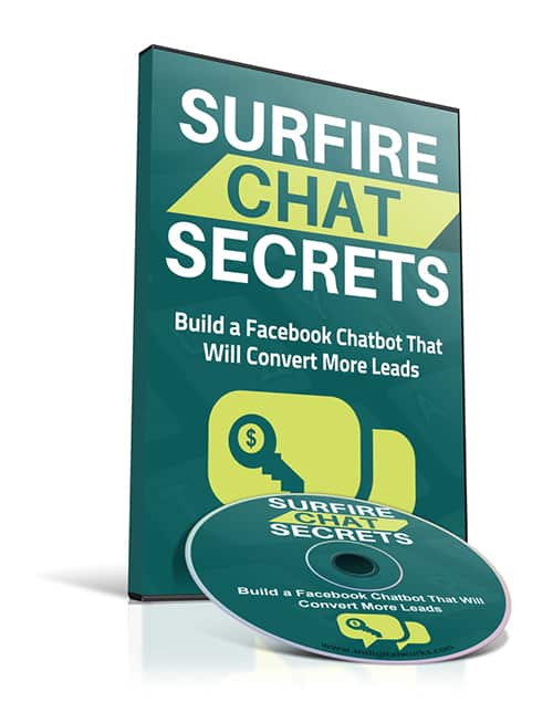 Facebook messenger chatbot course with PLR resell rights for lead generation without coding
