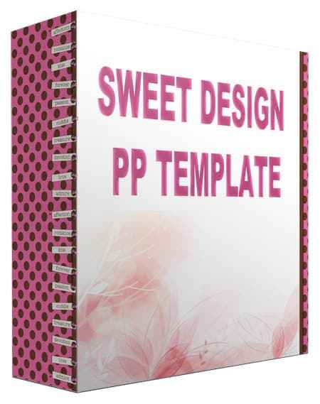 Sweet Design Multipurpose PowerPoint Template for professional presentations with PLR resell rights