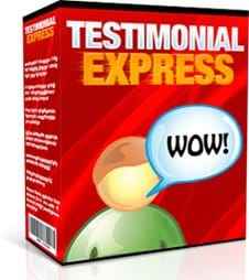 Testimonial Express software for collecting customer testimonials with photo upload capability