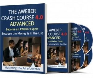 AWeber Crash Course 4.0 Advanced – digital PLR MRR video course for email marketing mastery