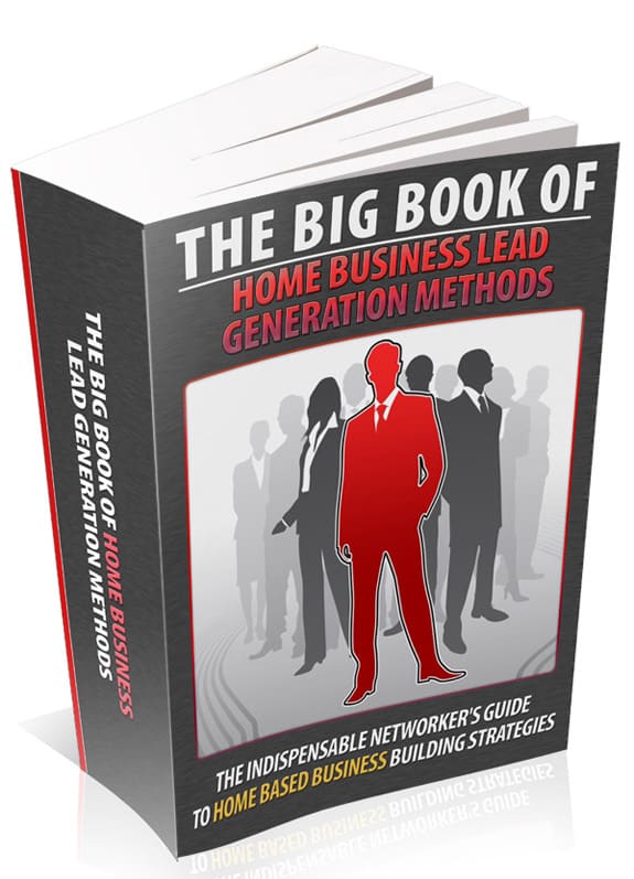 Digital lead generation guide PLR ebook with resell rights for home business success