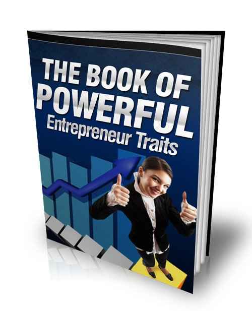 Entrepreneur traits digital download PLR MRR report cover image