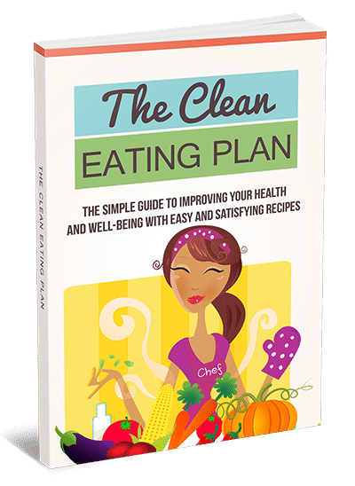 Clean Eating Plan digital guide with PLR MRR resell rights for health and wellness improvement