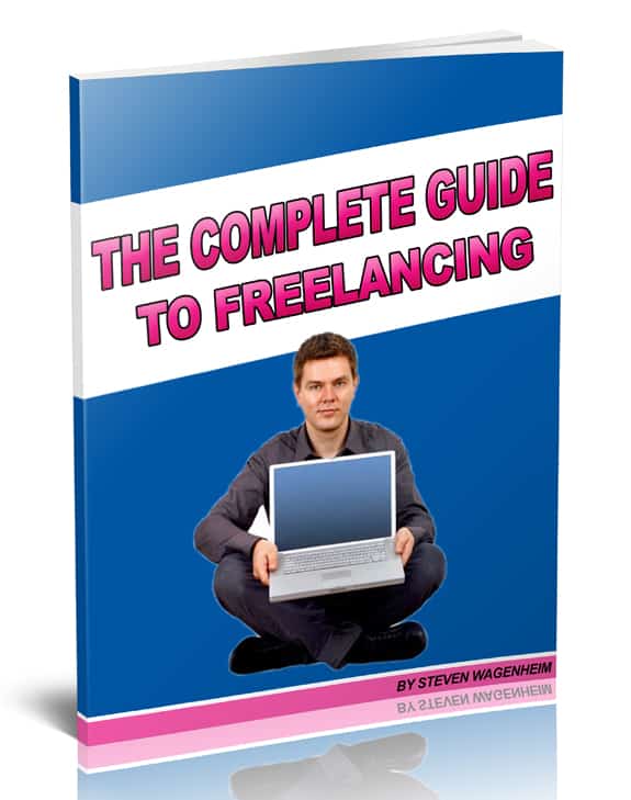 Ebook about quick cash freelancing methods with PLR resell rights digital download