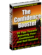 The Confidence Booster eBook – 25 tips for boosting self-esteem and confidence
