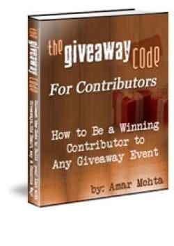 The Giveaway Code digital guide with PLR MRR resell rights for list building and marketing success