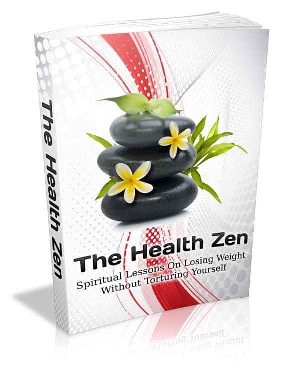 The Health Zen digital PLR book cover – health mastery and resell rights guide