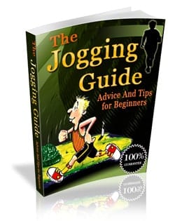 The Jogging Guide digital ebook for weight loss and fat burning with PLR resell rights