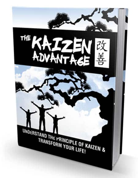 Kaizen guide for productivity and life improvement - digital download with PLR MRR resell rights