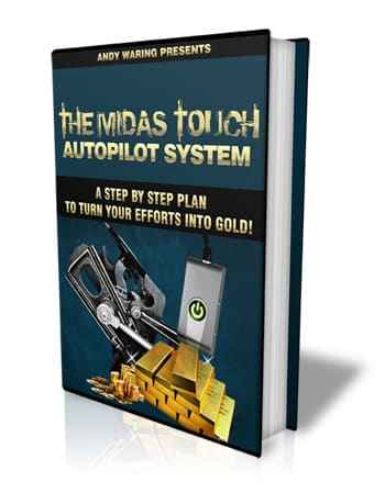 Midas Touch Autopilot System digital download with PLR MRR resell rights blueprint