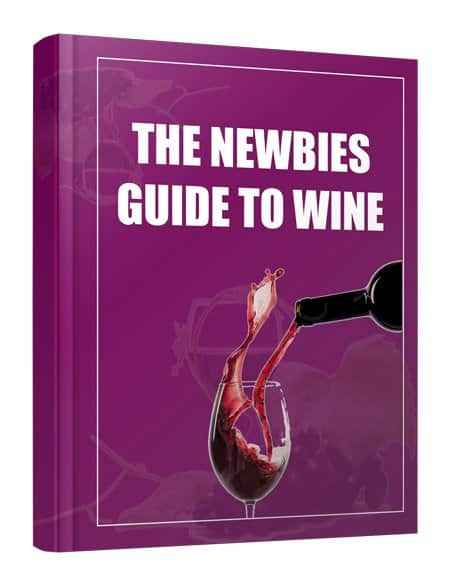 The Newbie Guide to Wine digital book cover with PLR MRR resell rights