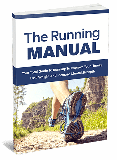 Running manual guide for fitness weight loss and mental strength digital download with PLR resell rights