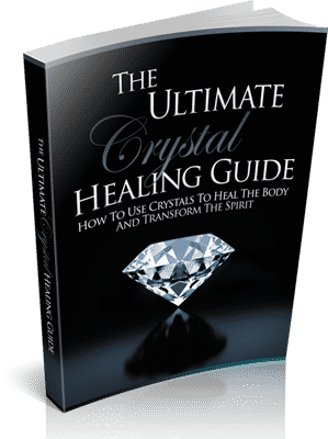 The Ultimate Crystal Healing Guide digital book with healing crystals and PLR resell rights