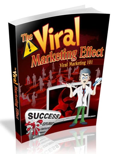 The Viral Marketing Effect digital eBook cover showing viral marketing strategies for business growth