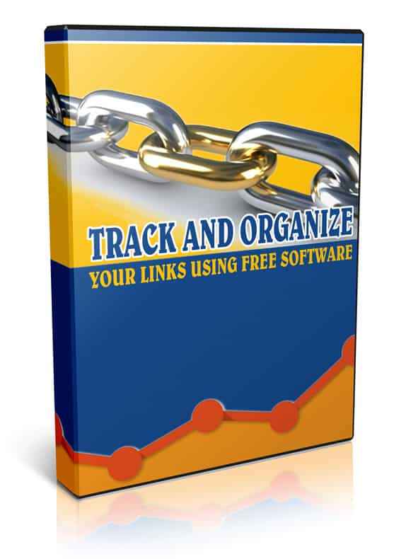 Track and organize your links using free software for SEO success with PLR and MRR rights