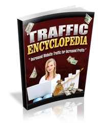 Traffic Encyclopedia digital download with PLR MRR resell rights for website traffic strategies