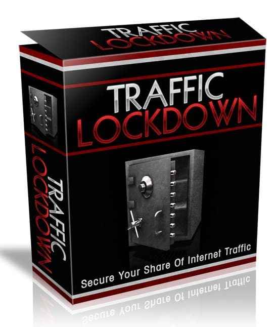 Traffic Lockdown digital guide with PLR MRR resell rights for instant website traffic strategies