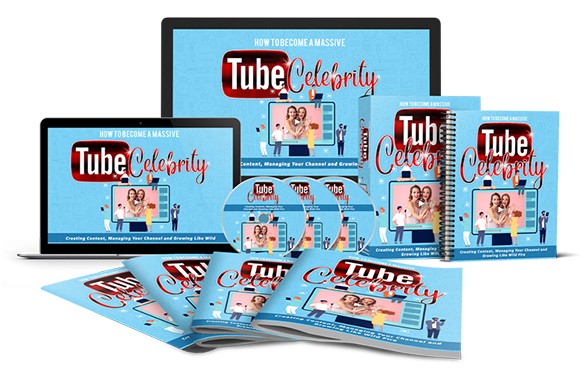 YouTube celebrity video training upgrade bundle with PLR and MRR resell rights