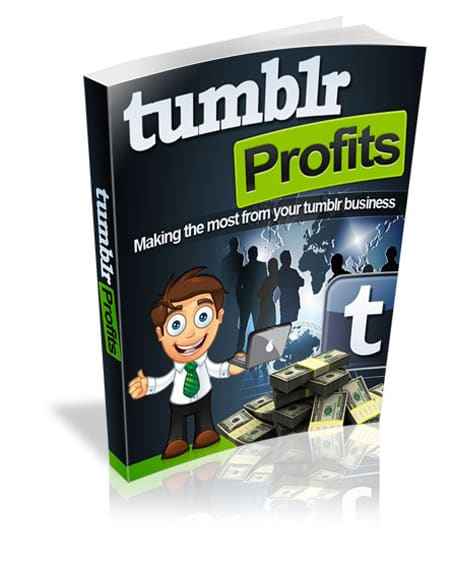 Tumblr Profits digital PLR guide with resell rights - make money on Tumblr