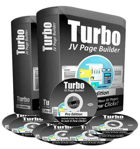 Turbo JV Page Builder Pro - build responsive JV pages for affiliates and joint ventures instantly