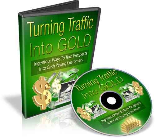 Turning Traffic Into Gold digital business audio course PLR MRR resell rights