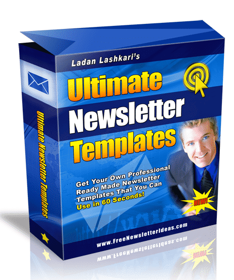 Ultimate Newsletter Templates with PLR resell rights – 27 professional designs + bonus graphics