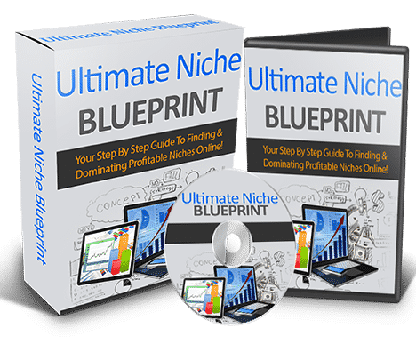 Niche marketing PLR course cover image showing digital download and resell rights