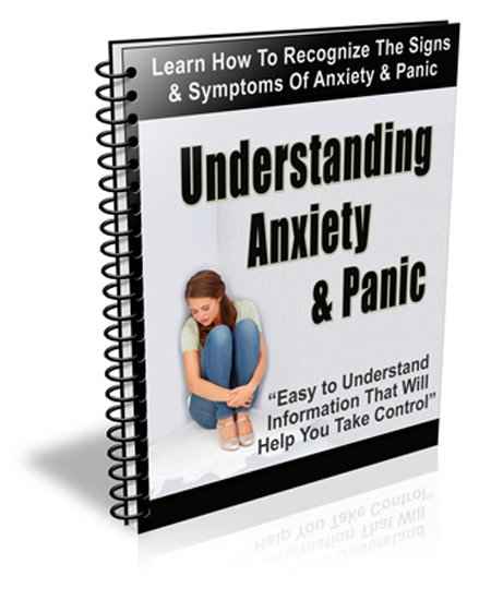 Understanding Anxiety and Panic newsletter cover - digital download PLR MRR rights