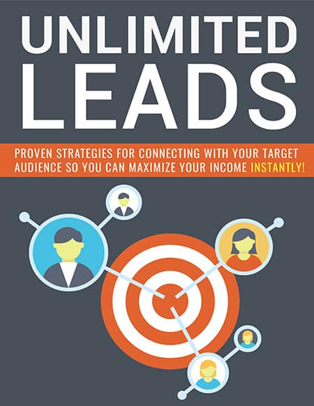 Lead generation blueprint guide with digital download and resell rights for online businesses