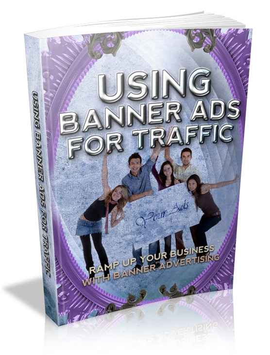 Banner ads traffic guide with resell rights – digital PLR MRR product