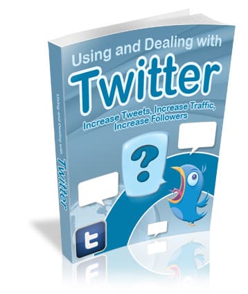 Twitter marketing ebook with PLR and MRR resell rights, social media promotion guide