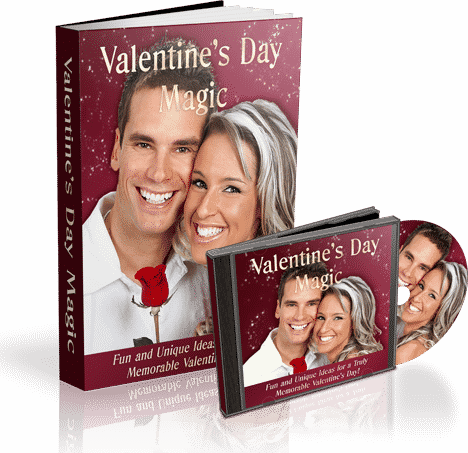 Valentine's Day Magic digital guide with audio MP3, romantic ideas for couples on a budget