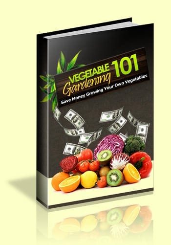 Vegetable gardening PLR guide with resell rights - grow your own food and save money