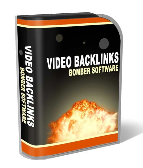 Video Backlinks Bomber software for YouTube backlinks, automated whitehat SEO tool with PLR MRR rights