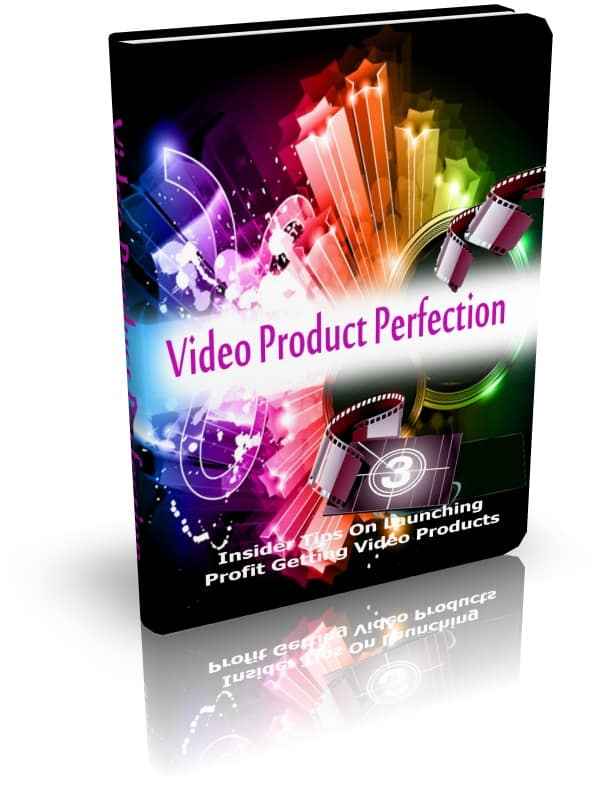 Video Product Perfection - digital book with PLR/MRR resell rights for video marketing success
