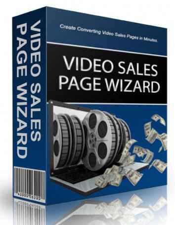 Video Sales Page Wizard software with PLR resell rights – build sales pages fast