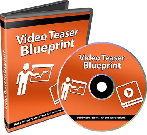 Video teaser PLR course cover showing title and preview of video series