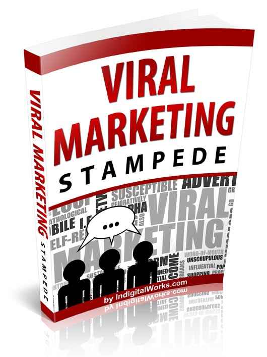 Viral Marketing Stampede ebook – digital download with PLR/MRR resell rights for viral marketing strategies