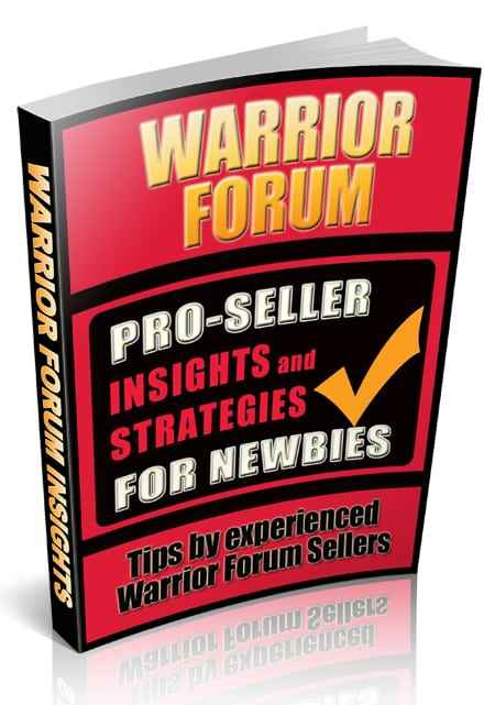 Warrior Forum Pro-Seller Insights and Strategies for digital product resell rights success
