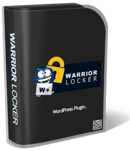 Warrior Locker WordPress plugin with PLR MRR resell rights for content locking and monetization