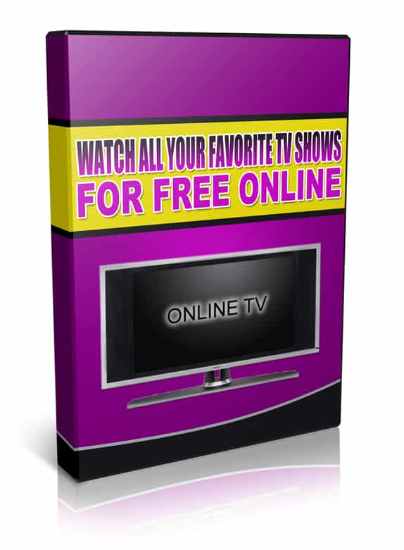 Watch all your favorite TV shows for free online with this PLR video series – digital download with resell rights