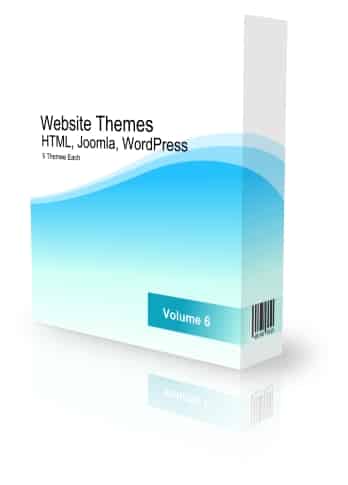 Pre-setup website themes in HTML Joomla WordPress with PLR MRR resell rights for business computing health sport travel